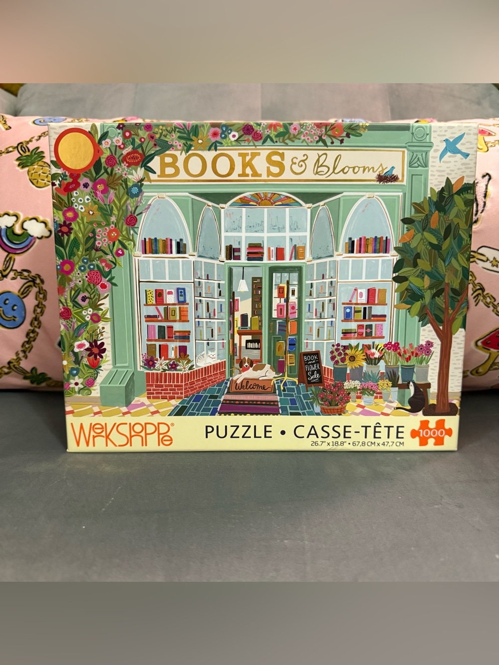 Books & Blooms Puzzle